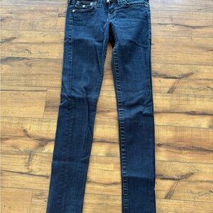 True Religion Women's Deep Indigo Skinny Jeans